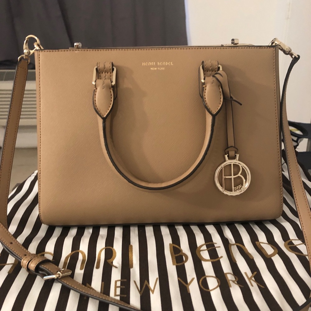 Henri Bendel West 57th Turnlock Satchel